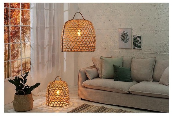 Zavěsná lampa Bambus 60cm