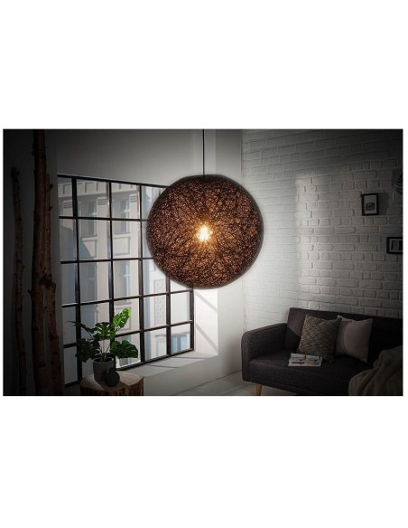 Závěsná lampa Cocooning černá 45cm