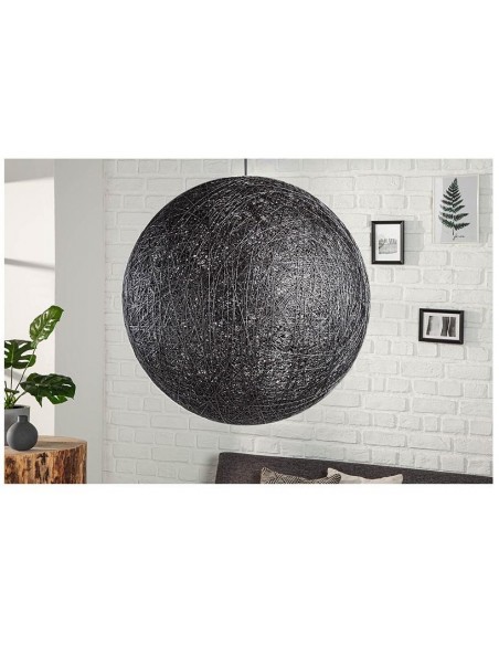 Závěsná lampa Cocooning černá 60cm