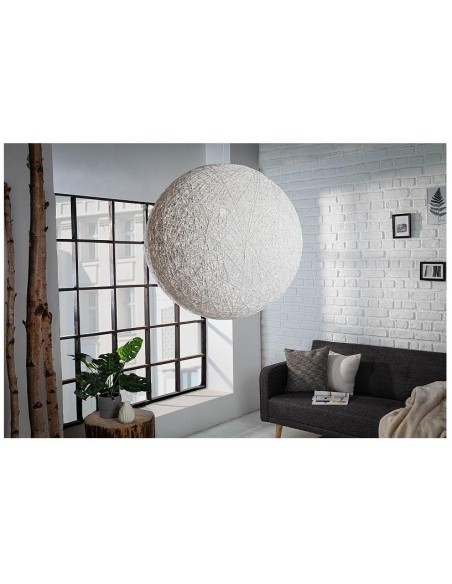 Závěsná lampa Cocooning bílá 60cm
