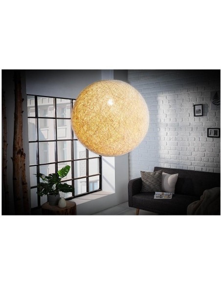 Závěsná lampa Cocooning bílá 60cm
