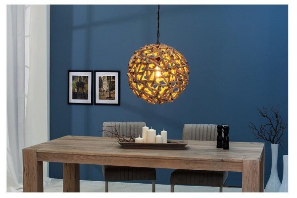 Závěsná lampa z naplaveného dřeva Pure Nature 40cm