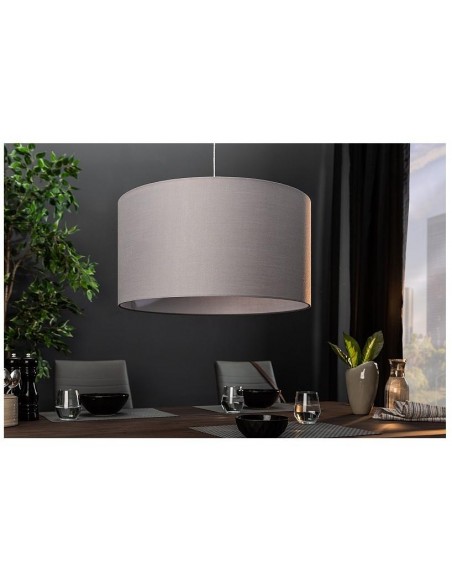 Závěsná lampa Kořeny šedá 50cm