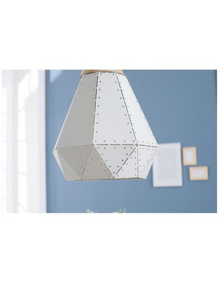 Závěsná lampa Skandinávie I bílá