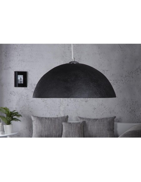 Závěsná lampa černá zlatá 70cm