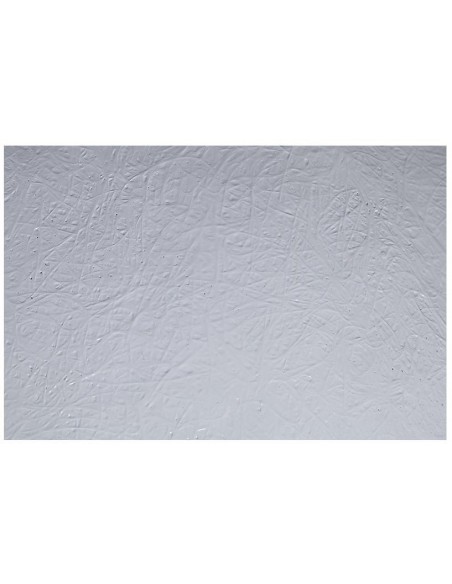 Závěsná lampa bílá stříbrná 50cm