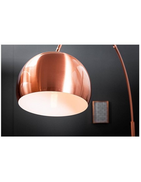 Stojací lampa Big Bow měděná 170-210cm