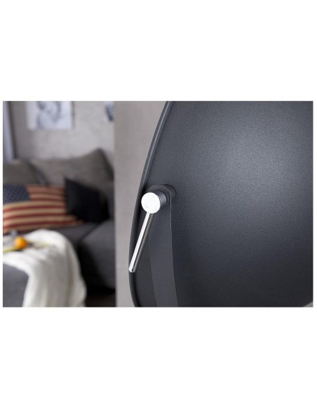 Stojací lampa Big Studio černé zlato 160cm