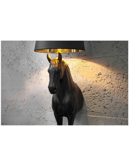Stojací lampa Černý Kůň