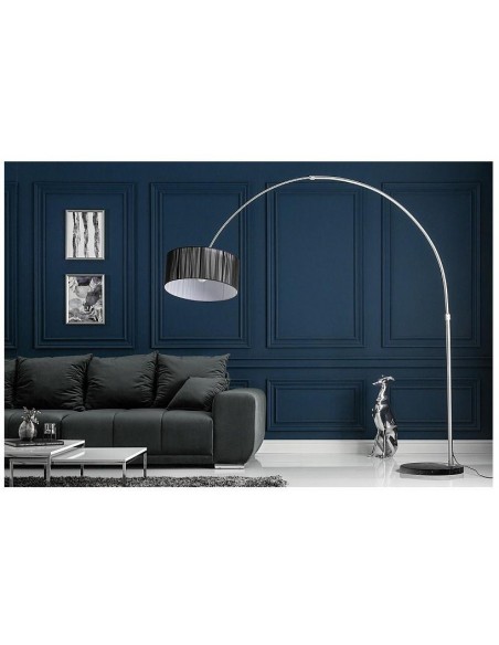 Stojací lampa Extenso černá