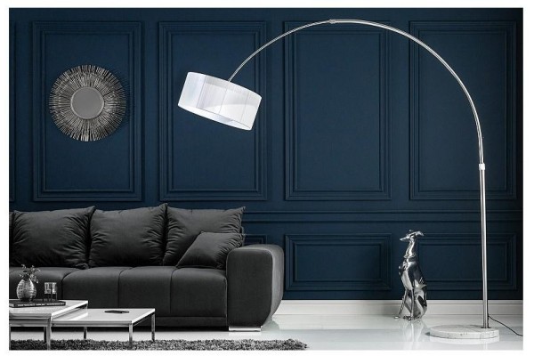 Stojací lampa Extenso bílá