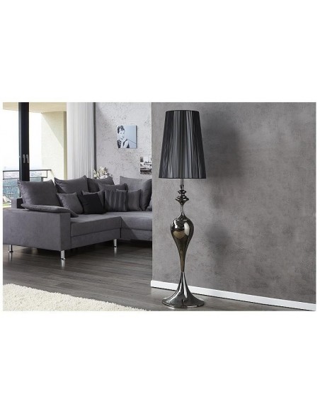 Stojací lampa Lucie černá 160cm