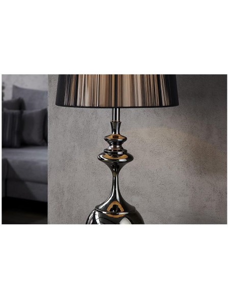 Stojací lampa Lucie černá 160cm