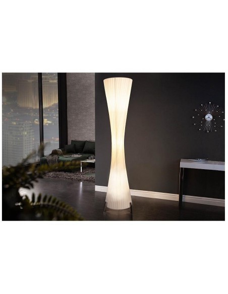 Stojací lampa Paříž bílá 160cm