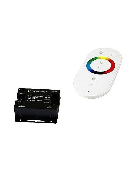BERGE dálkový dotykový bílý pro RGB LED pásky - max 216W