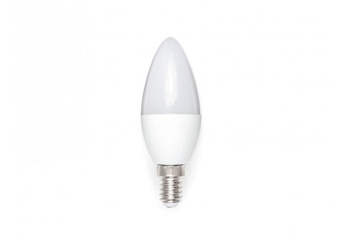 LED žárovka C37 - E14 - 8W - 655 lm - teplá bílá