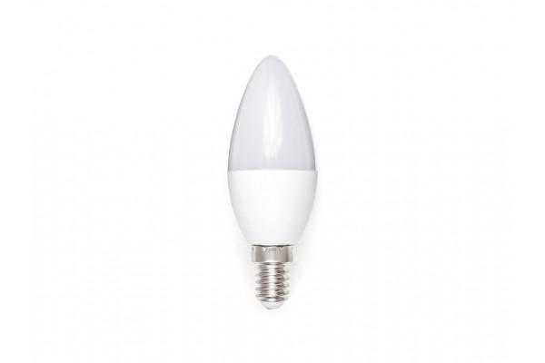 LED žárovka C37 - E14 - 8W - 680 lm - neutrální bílá