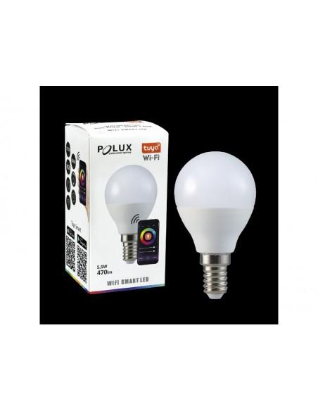 LED žárovka SMART 5,5W 470lm RGB + bílá Wi-Fi TUYA