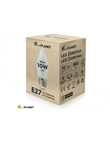LED žárovka - Berge - E27 - 10W - 800Lm - teplá bílá