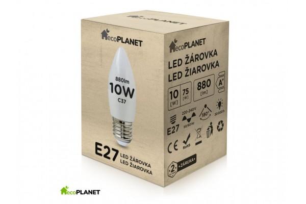 LED žárovka - Berge - E27 - 10W - 800Lm - teplá bílá