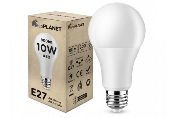 LED žárovka - Berge - E27 - 10W - 800Lm - teplá bílá