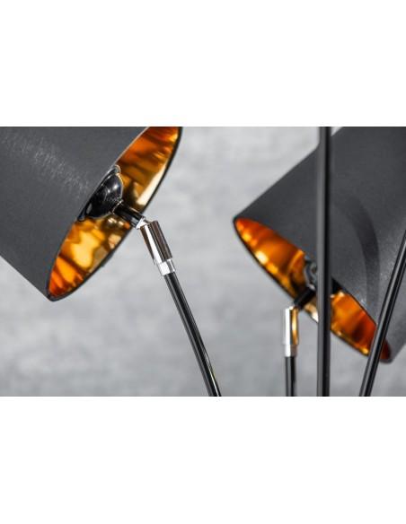 Stojací lampa Big Bow II chrom 170-205cm