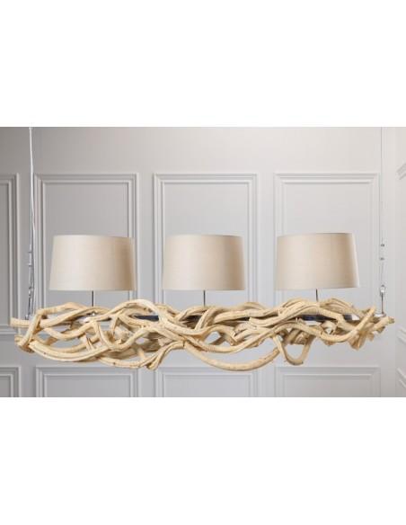 Zavěsná lampa Bambus 60cm