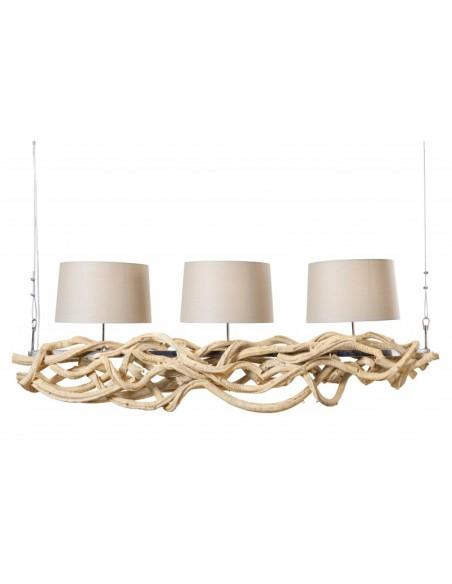 Zavěsná lampa Bambus 60cm