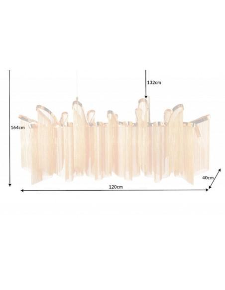 Zavěsná lampa Bambus 60cm