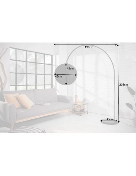 Stojací Lampa Sluneční šedá