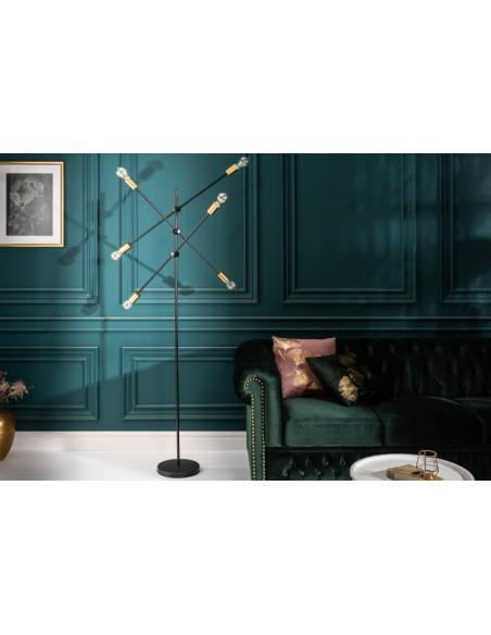 Stojací Lampa Sluneční šedá