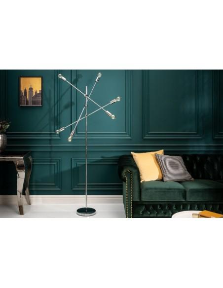 Stojací Lampa Sluneční šedá