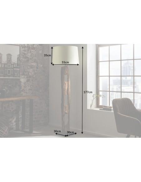 Stojací Lampa Sluneční šedá