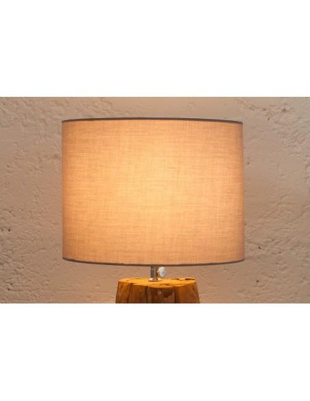 Stolní lampa v naplaveném dřevě Aragon