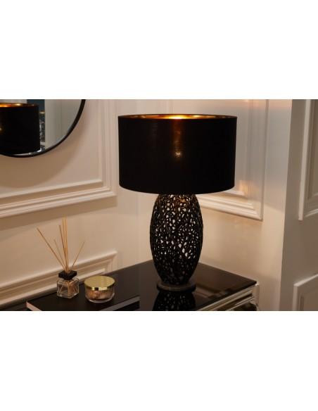 Stolní lampa v naplaveném dřevě Aragon