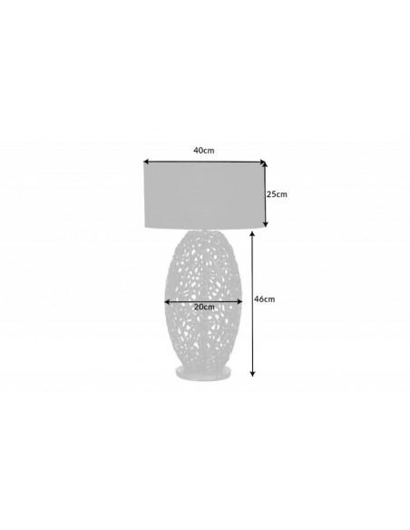 Stolní lampa v naplaveném dřevě Aragon