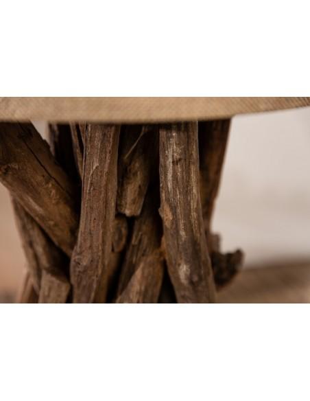 Stolní lampa v naplaveném dřevě Aragon