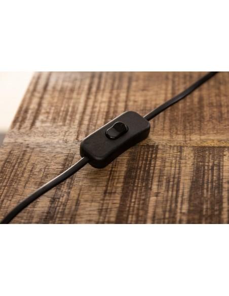 Stolní lampa v naplaveném dřevě Aragon