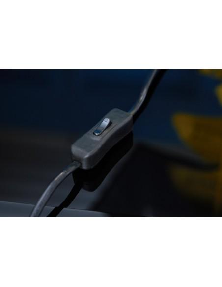 Stolní lampa v naplaveném dřevě Aragon