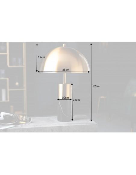 Stolní lampa v naplaveném dřevě Aragon