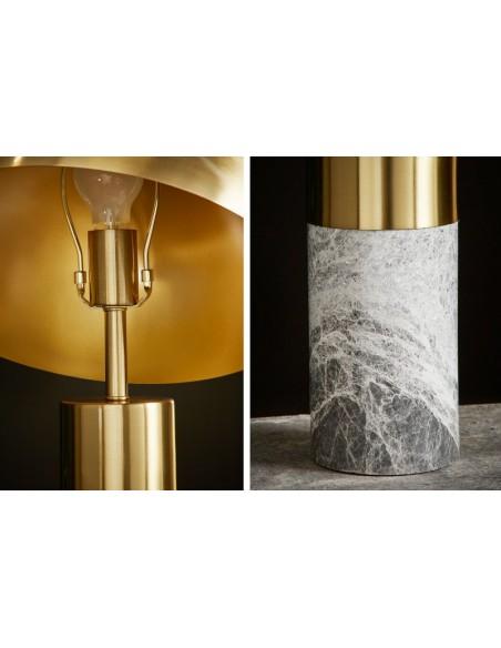 Stolní lampa v naplaveném dřevě Aragon