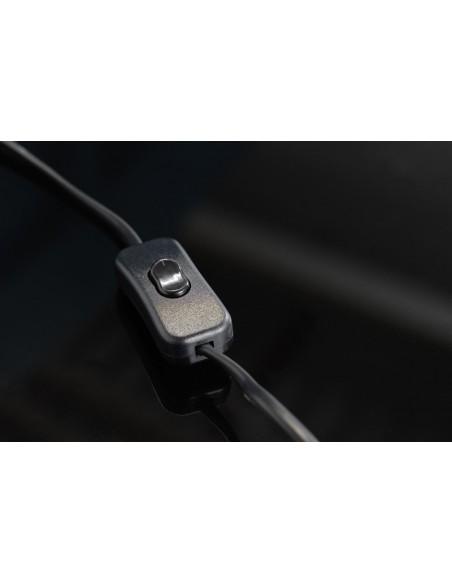 Stolní lampa v naplaveném dřevě Aragon