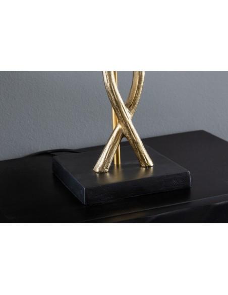 Stolní lampa v naplaveném dřevě Aragon