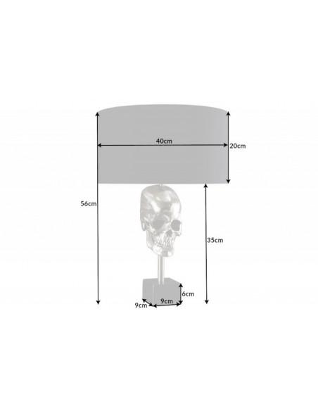Stolní lampa v naplaveném dřevě Aragon